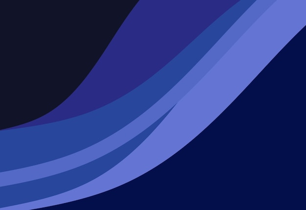 Fondo abstracto con diseño de onda azul
