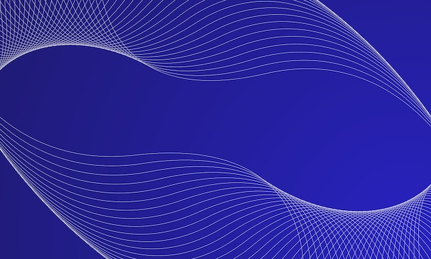 Fondo Abstracto Diseño De Onda Estilo Vectorial