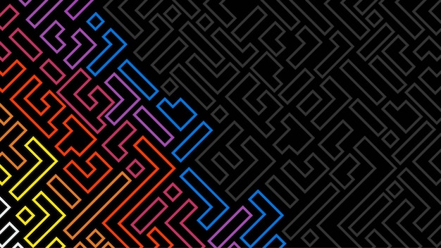 Fondo abstracto de diseño plano libre
