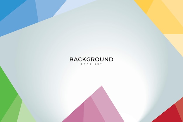 Fondo abstracto de diseño plano