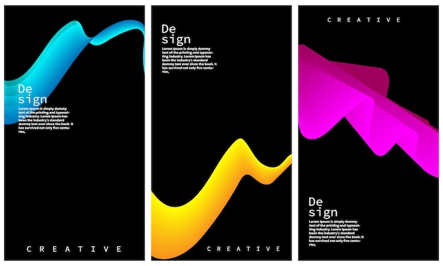 Fondo abstracto de diseño de portada moderna de vector para folleto de negocios