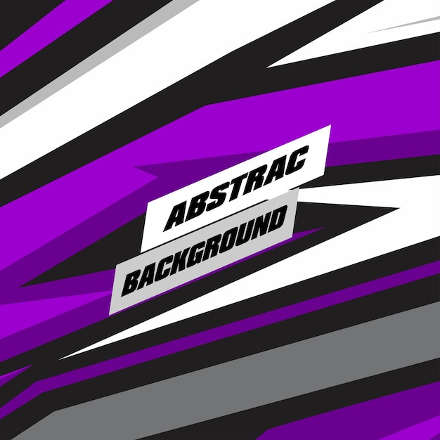 Fondo abstracto para el diseño púrpura del vector premium de carreras deportivas