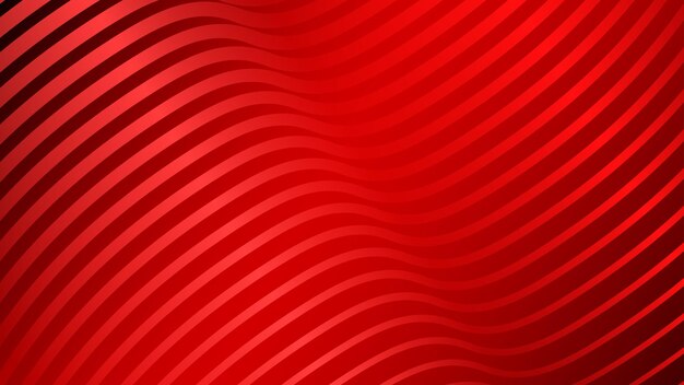 Fondo abstracto con diseño de semitono geométrico en color rojo