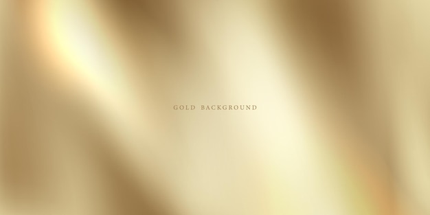 Fondo abstracto dorado con ilustración vectorial dorado de lujo