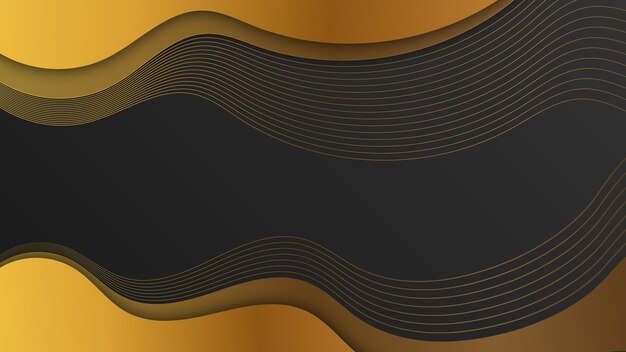 fondo abstracto dorado de lujo