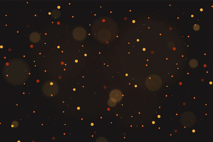 Vector fondo abstracto con efecto bokeh