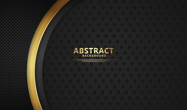 Fondo abstracto con efecto de líneas realista en fondo oscuro con textura Ilustración vectorial