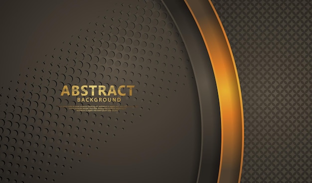 Fondo abstracto con efecto de líneas realista en fondo oscuro con textura Ilustración vectorial