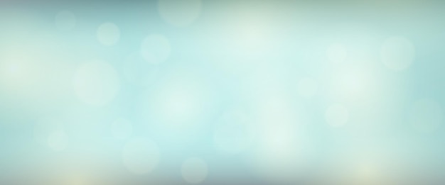 Fondo abstracto con efecto de luz borrosa bokeh. Fondo de luz de desenfoque circular colorido moderno. Ilustración vectorial