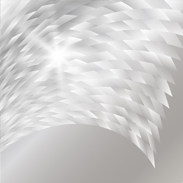 Fondo abstracto de efecto de onda de pastillas de mosaico de acero