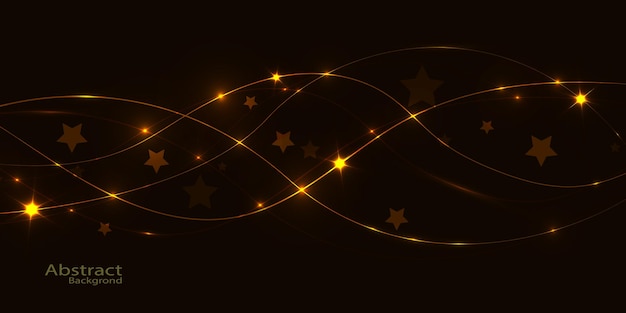 Fondo abstracto con efectos de luz brillante para ilustración vectorial