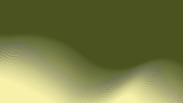 Fondo abstracto del ejército verde con línea curva para el fondo o la presentación