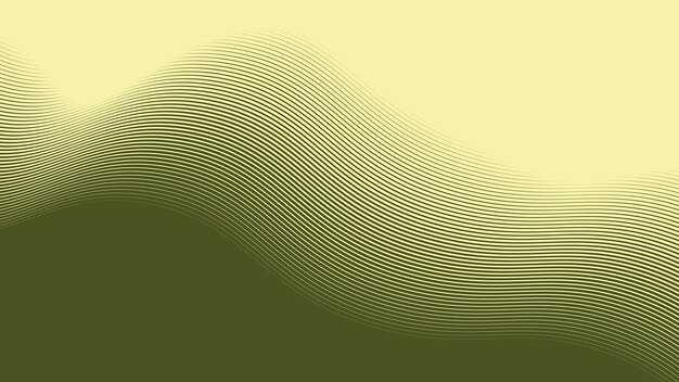 Fondo abstracto del ejército verde con línea curva para el fondo o la presentación