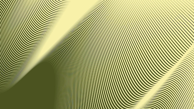 Fondo abstracto del ejército verde con línea curva para el fondo o la presentación