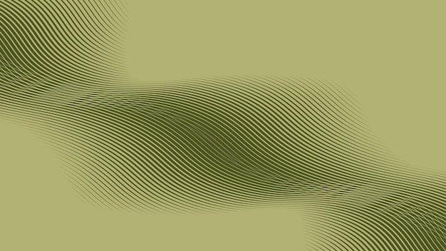 Fondo abstracto del ejército verde con línea curva para el fondo o la presentación
