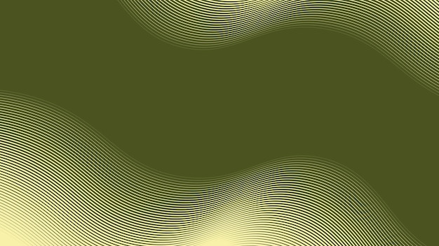 Fondo abstracto del ejército verde con línea curva para el fondo o la presentación