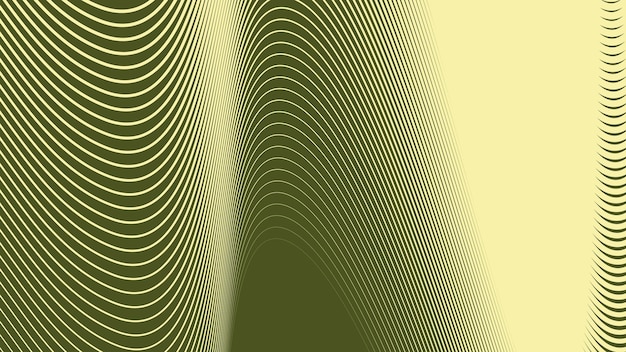 Fondo abstracto del ejército verde con línea curva para el fondo o la presentación