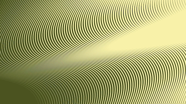 Fondo abstracto del ejército verde con línea curva para el fondo o la presentación