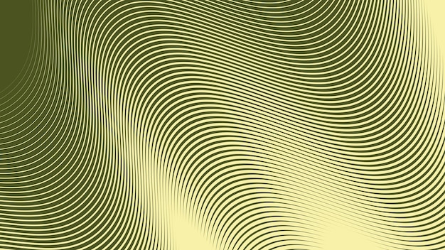 Fondo abstracto del ejército verde con línea curva para el fondo o la presentación