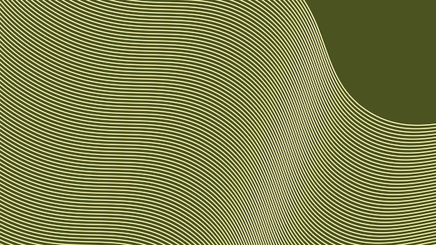 Fondo abstracto del ejército verde con línea curva para el fondo o la presentación
