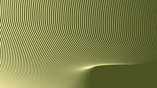 Fondo abstracto del ejército verde con línea curva para el fondo o la presentación