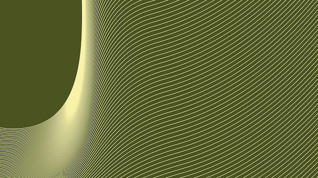 Fondo abstracto del ejército verde con línea curva para el fondo o la presentación