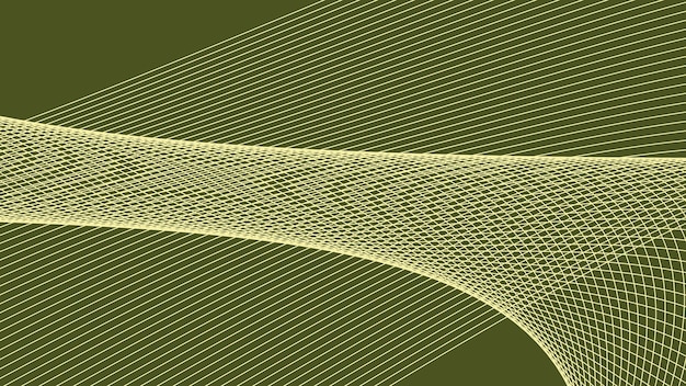 Fondo abstracto del ejército verde con línea curva para el fondo o la presentación