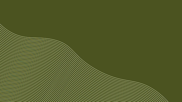 Fondo abstracto del ejército verde con línea curva para el fondo o la presentación
