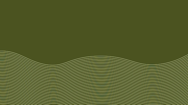 Fondo abstracto del ejército verde con línea curva para el fondo o la presentación