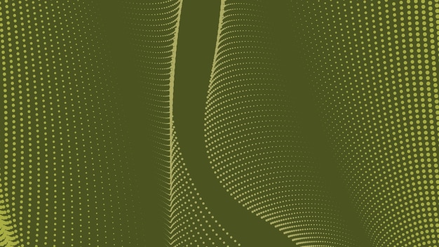 Fondo abstracto del ejército verde con línea curva para el fondo o la presentación