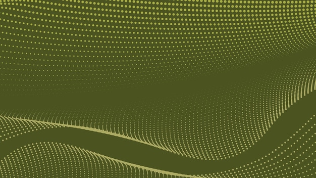Fondo abstracto del ejército verde con línea curva para el fondo o la presentación