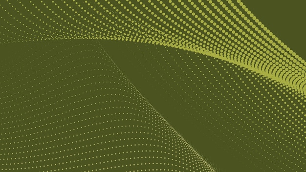 Fondo abstracto del ejército verde con línea curva para el fondo o la presentación