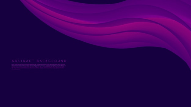 Fondo abstracto elegante con forma de fluido degradado en púrpura oscuro y claro para fondos de pantalla de computadora portátil