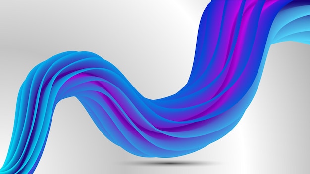 Fondo abstracto con elemento fluido multicolor Elemento de diseño perfecto para cualquier uso