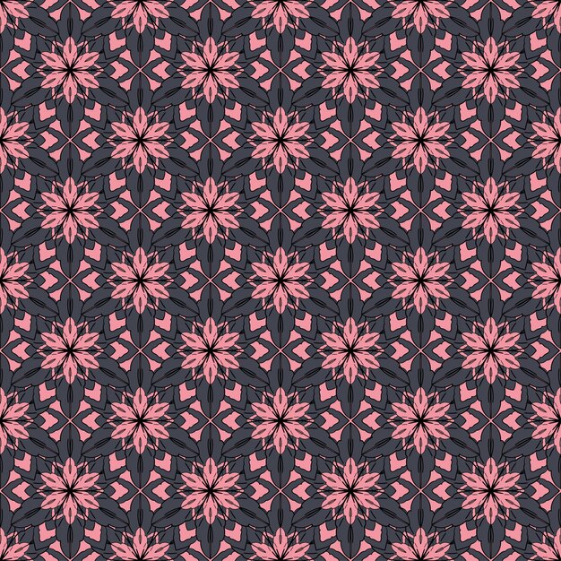 Fondo abstracto con elementos dibujados a mano Patrón ornamental para papel de regalo álbum de recortes textil web