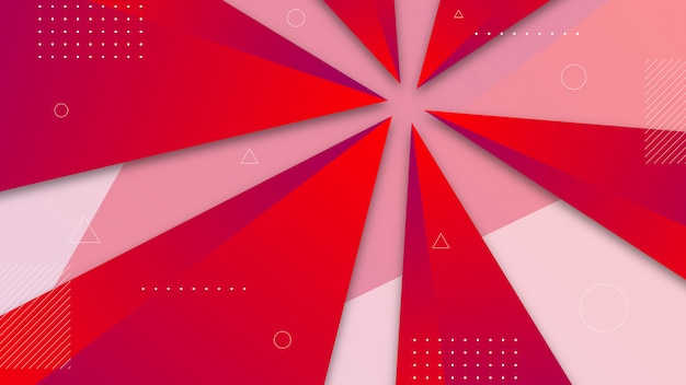Fondo abstracto con elementos de triángulo sombreado.