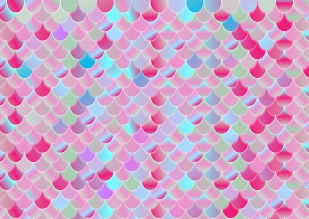 Fondo abstracto de escala de lámina holográfica colorida