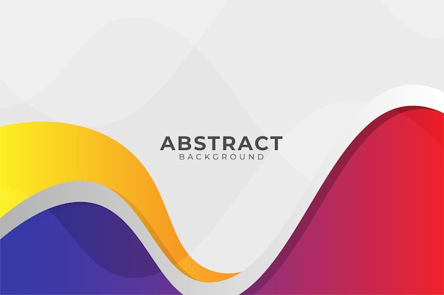 Fondo abstracto con estilo colorido