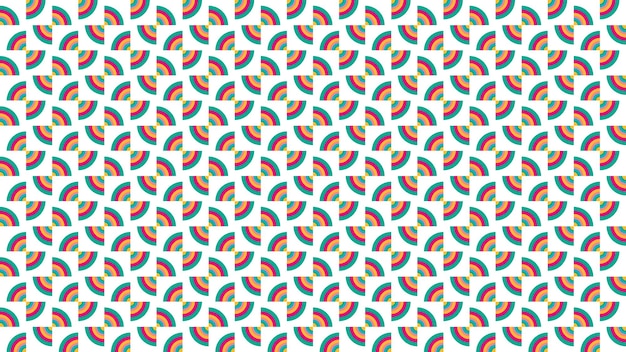 Fondo abstracto de estilo creativo de patrones sin fisuras coloridos divertidos