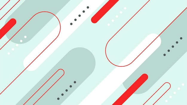Fondo abstracto en estilo memphis 