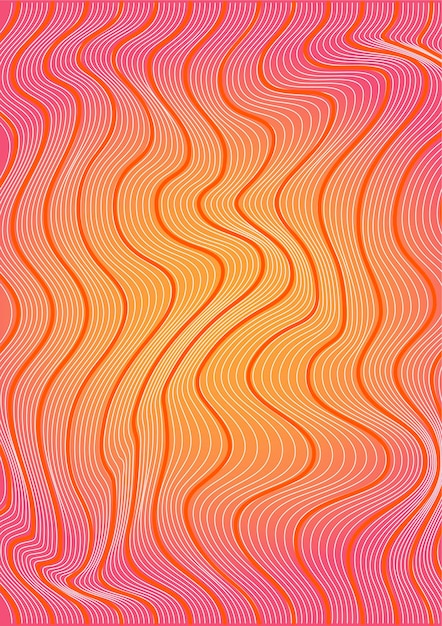 Fondo abstracto en estilo retro