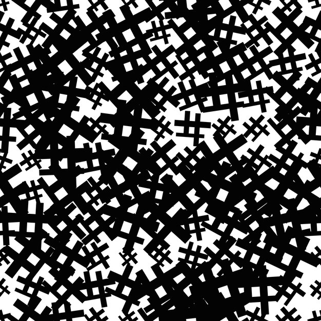 Fondo abstracto sin fisuras con celosía. Patrón geométrico desordenado infinito.