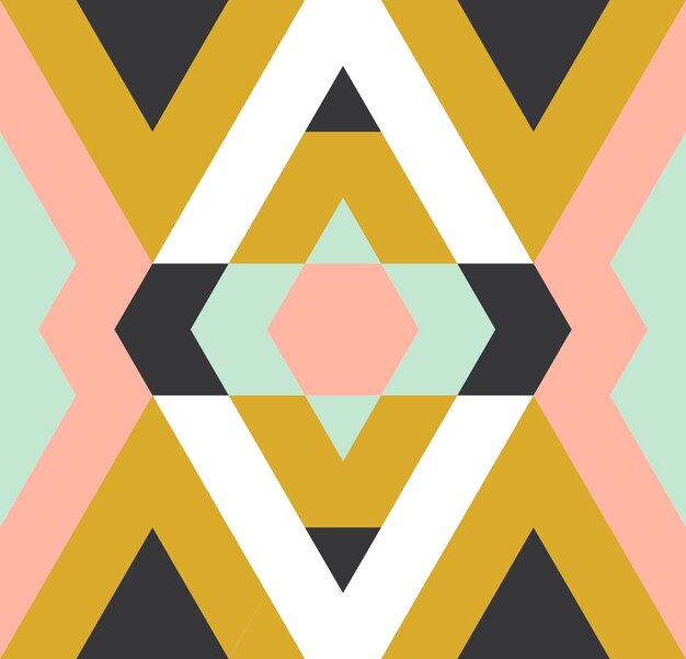 Fondo abstracto sin fisuras con rombos. Patrón geométrico infinito.
