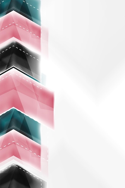 Fondo abstracto de flecha