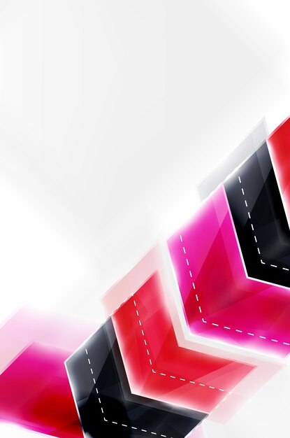 Fondo abstracto de flecha