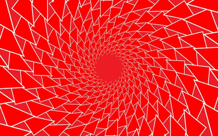 Vector fondo abstracto con flechas fondo de patrón de diseño