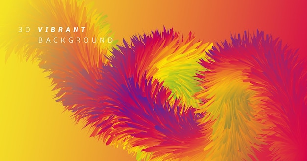 Fondo abstracto fluido con forma de líquido degradado colorido