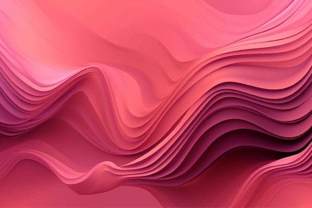 Fondo abstracto fluido simple y moderno con líneas onduladas dinámicas y efecto de corte de papel