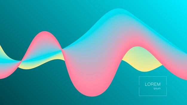 Fondo abstracto de forma líquida con efecto.
