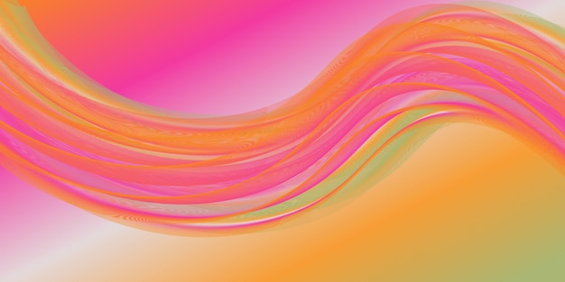Fondo abstracto de forma de onda de colores geométricos modernos
